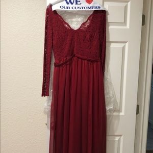 Floor Length Formal Dress - Size 14